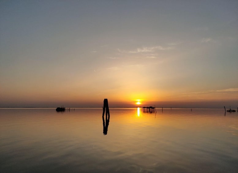 Chioggia: Sunset Tour in the Venetian Lagoon by boat