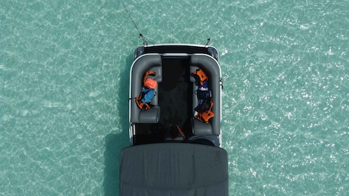 Bacalar : excursion de 3 heures en bateau ponton avec club de plage + kayak...