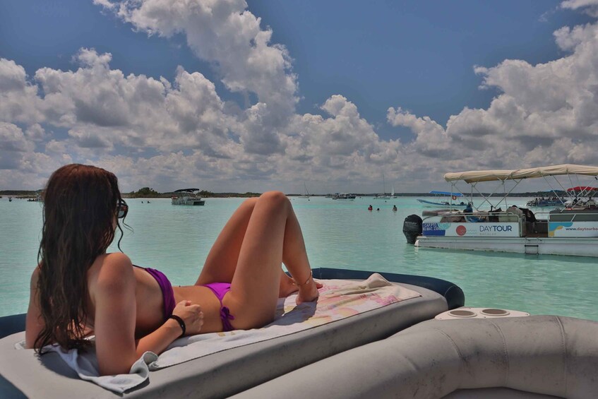 Picture 8 for Activity 3hr Pontoon Boat Tour with Beach Club access and Free Kayaks