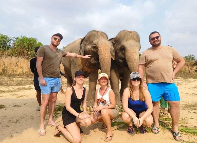 Picture 2 for Activity Cambodia Elephants Haft Day Experiences from Siem Reap