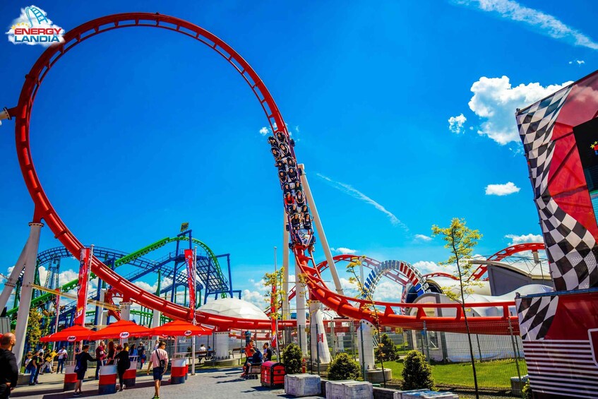 Krakow: Energylandia Rollercoaster Park Admission Ticket