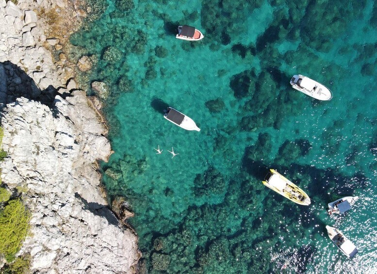 Picture 4 for Activity Blue Cave-Green cave-Sandy beach tour with luxury speedboat