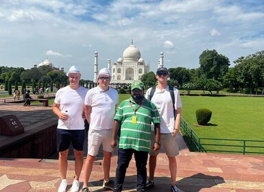 Von Jaipur aus: Taj Mahal Tour am selben Tag mit Transfer nach Delhi