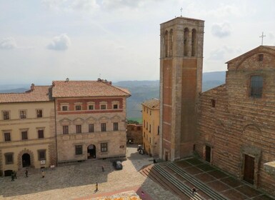 Valdorcia: Montalcino en Montepulciano landschap in de wereld