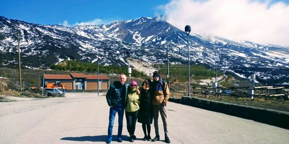 From Taormina, Naxos, & Letojanni: Mount Etna Half-Day Trip