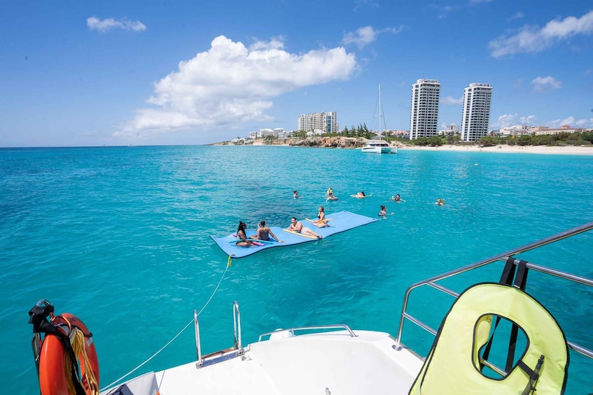 Picture 2 for Activity Sint Maarten: Luxury Catamaran Cruise with Lunch and Drinks