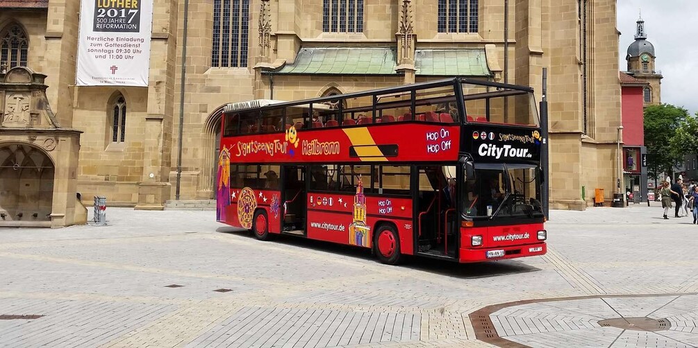 Heilbronn: 24h Hop-on Hop-off City Sightseeing Bus Tour