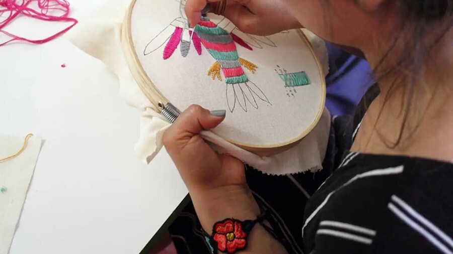Mexican embroidery workshop from Mérida, Yucatán