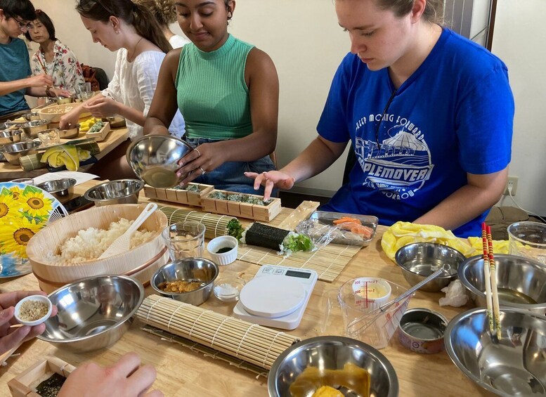 Picture 7 for Activity Osaka: Sushi Class in Dotonbori