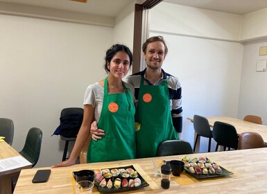 Osaka : Cours de sushi à Dotonbori