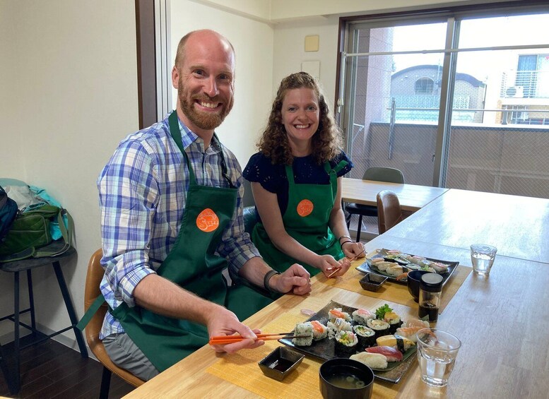 Picture 1 for Activity Osaka: Sushi Class in Dotonbori