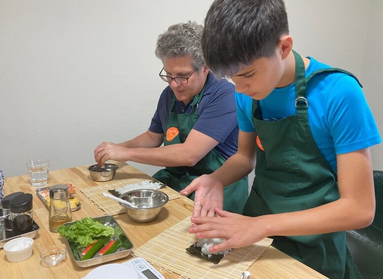 Picture 3 for Activity Osaka: Sushi Class in Dotonbori