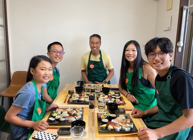 Picture 10 for Activity Osaka: Sushi Class in Dotonbori
