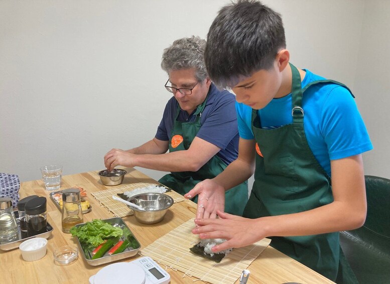 Picture 3 for Activity Osaka: Sushi Class in Dotonbori