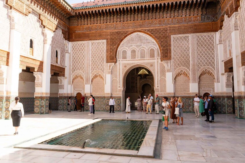 Marrakech: Madrasa Ben Youssef, Secret Garden & Medina Tour