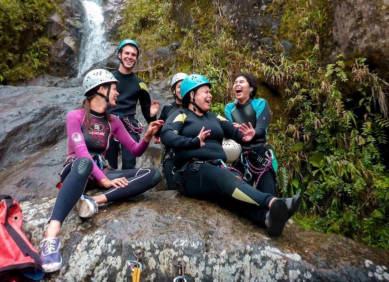 Picture 2 for Activity Baños de Agua Santa: Canyoning in Chamana waterfalls