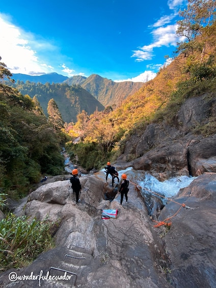 Picture 7 for Activity Baños de Agua Santa: Canyoning in Chamana waterfalls