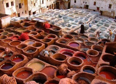 Tour guidato di Fez con pranzo da Casablanca