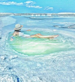 Santa Maria: Saltgruve, naturlig basseng og tur i Shark Bay