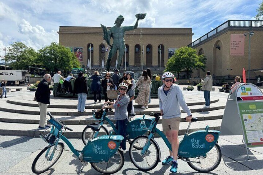 Private Bike Tour in Gothenburg with Pickup