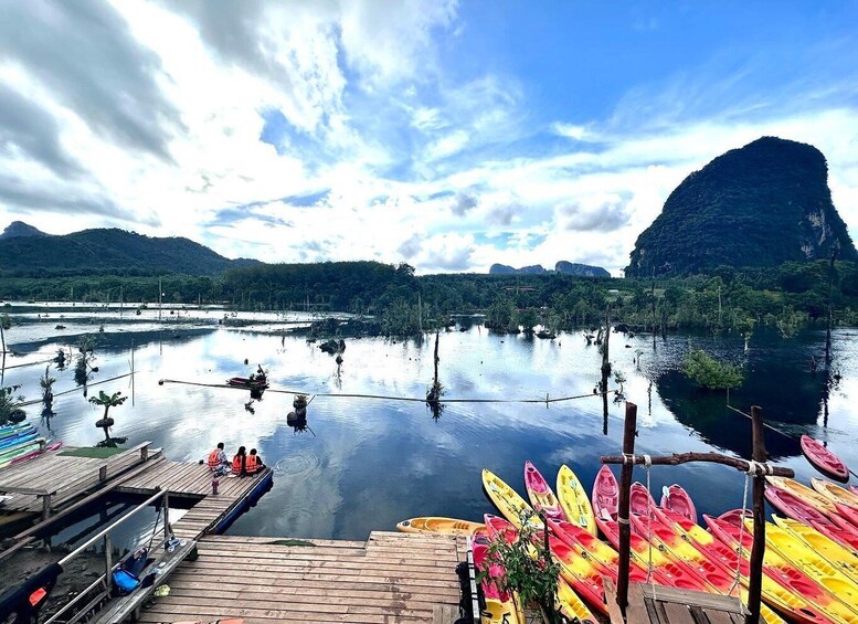 Krabi: Klong Root Kayaking Viewpoint,Fish Feeding and more