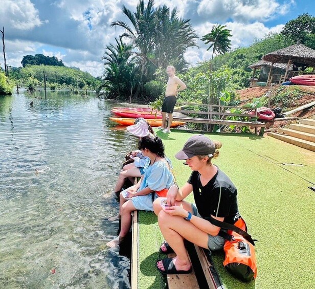 Picture 5 for Activity Krabi: Klong Root Kayaking Viewpoint,Fish Feeding and more