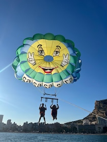 Parasailing and boat ride. From €50.