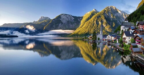 Salzburg: Hallstatt en Sound of Music tour