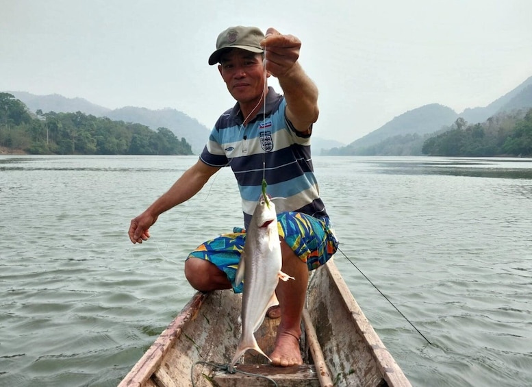 Luang Prabang: Mekong Fishing with a Local Fisherman & Lunch