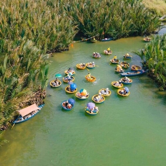 Picture 2 for Activity Hoi An : Discover Coconut Village on Basket Boat Ride