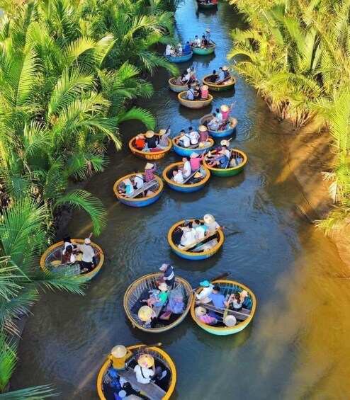 Picture 5 for Activity Hoi An : Discover Coconut Village on Basket Boat Ride