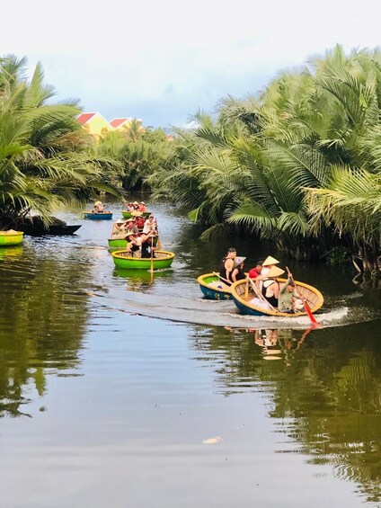 Picture 6 for Activity Hoi An : Discover Coconut Village on Basket Boat Ride