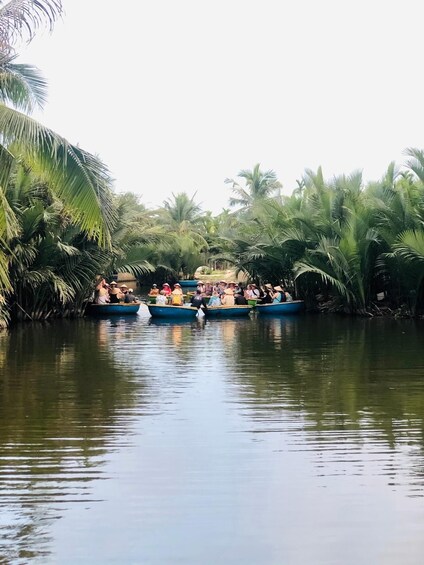 Picture 3 for Activity Hoi An : Discover Coconut Village on Basket Boat Ride