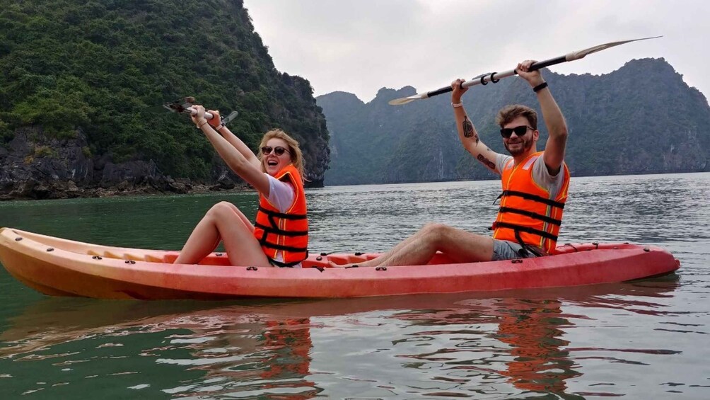 Picture 9 for Activity Halong: 5-Star Day Cruise, Buffet Lunch, Kayaking & 2 Caves
