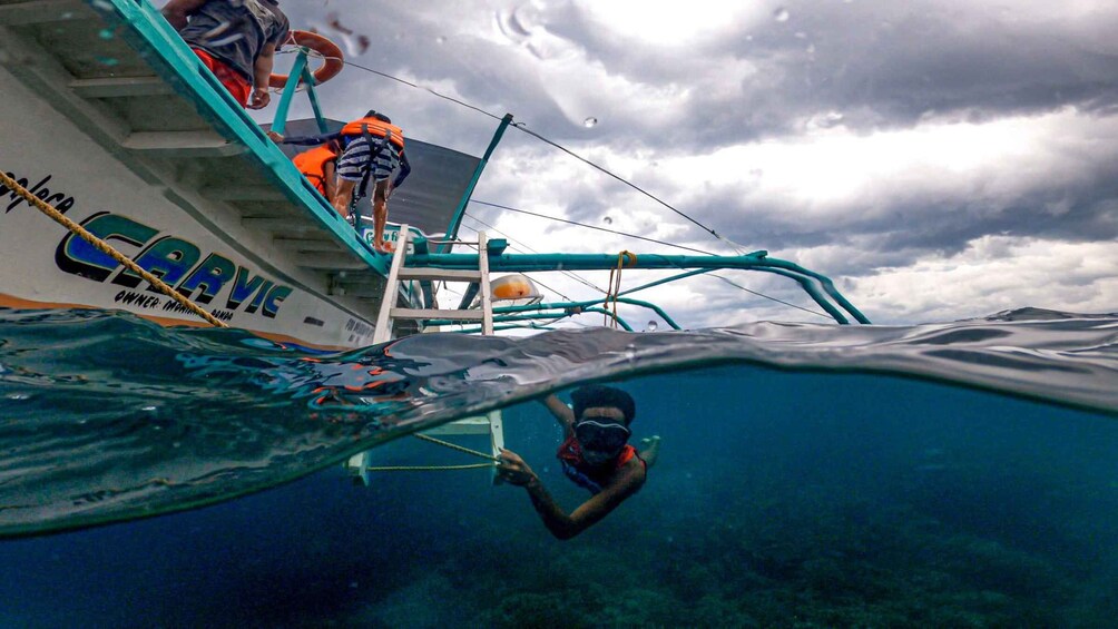 Picture 2 for Activity Port Barton: Full-Day Island Hopping Tour by Boat with Lunch