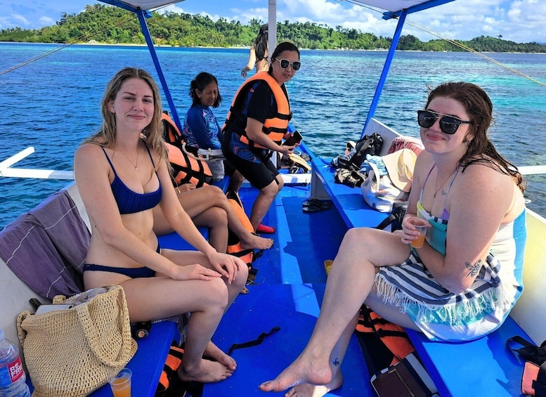 Picture 4 for Activity Port Barton: Full-Day Island Hopping Tour by Boat with Lunch