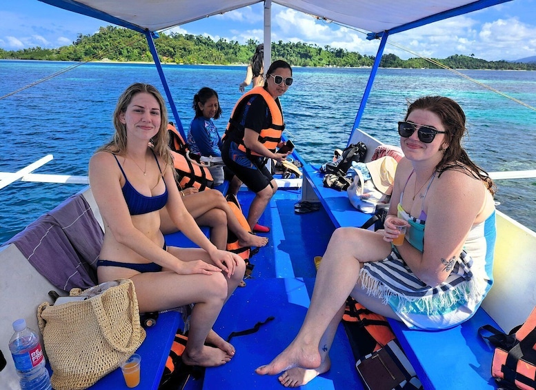 Picture 4 for Activity Port Barton: Full-Day Island Hopping Tour by Boat with Lunch