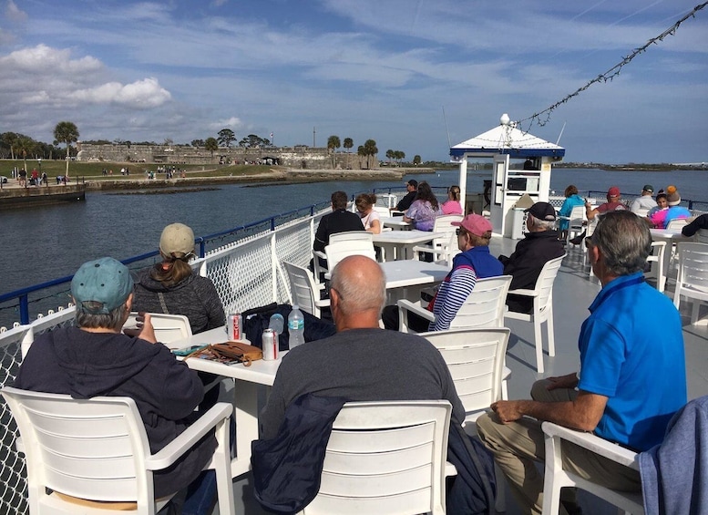 Picture 1 for Activity St. Augustine: Boat Cruise and Electric Golf Cart Tour