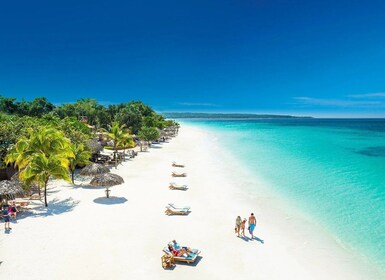 Seven Miles Beach & Rick's Cafe Pribadi Tur Dari Montego Bay