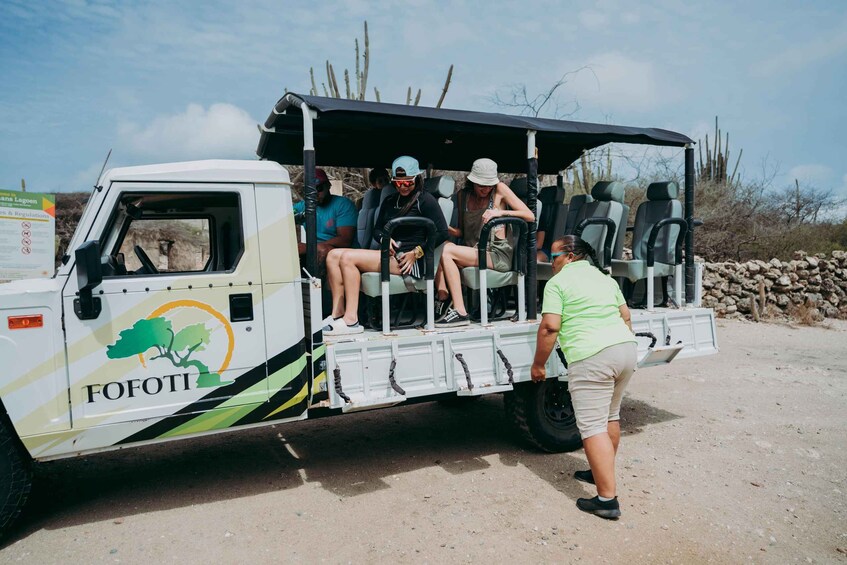 Picture 1 for Activity Noord: Arikok National Park Jeep Tour with Baby Beach Visit