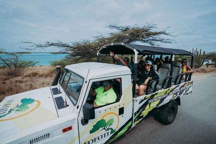 Noord: Arikok National Park Jeep Tour with Baby Beach Visit