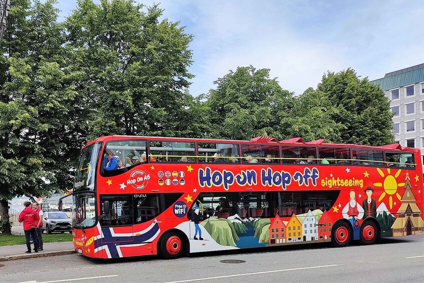 Picture 1 for Activity Haugesund: 1-Day Hop-On Hop-Off Sightseeing Bus Ticket