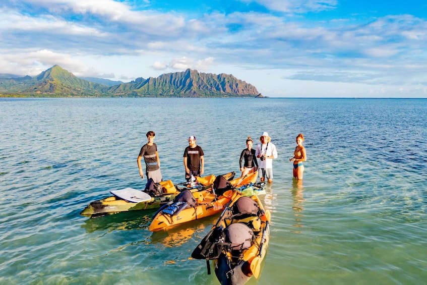 Picture 2 for Activity Oahu: Kaneohe Self-Guided Sandbar Kayaking Experience