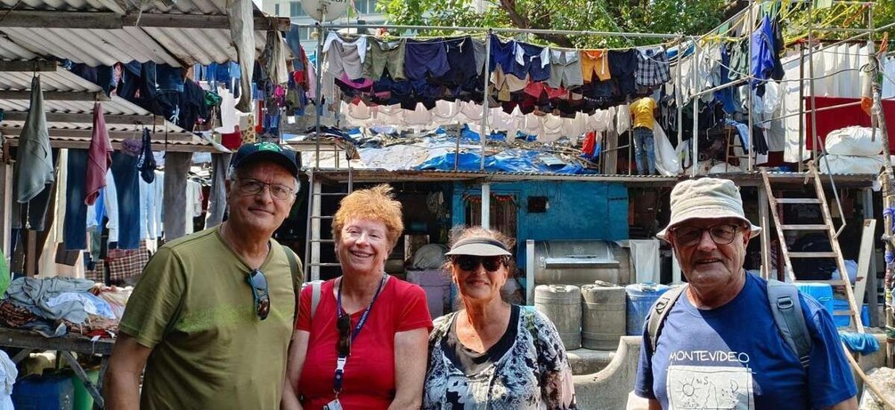 Picture 1 for Activity Mumbai: Dhobi Ghat Laundry and Dharavi Slum Tour with Local