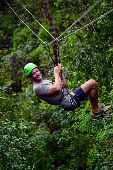 Picture 3 for Activity Adrenaline tour: Atv, Ziplines and Cenote swim experience