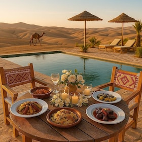 Marrakesh: Agafay Desert Tour with Lunch and Swimming Pool