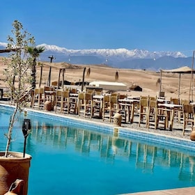 Marrakesh: Agafay Desert Tour with Lunch and Swimming Pool