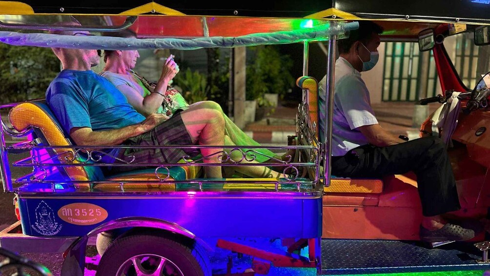 Picture 21 for Activity Bangkok: Old Town Food Tasting Tuk Tuk Tour at Night