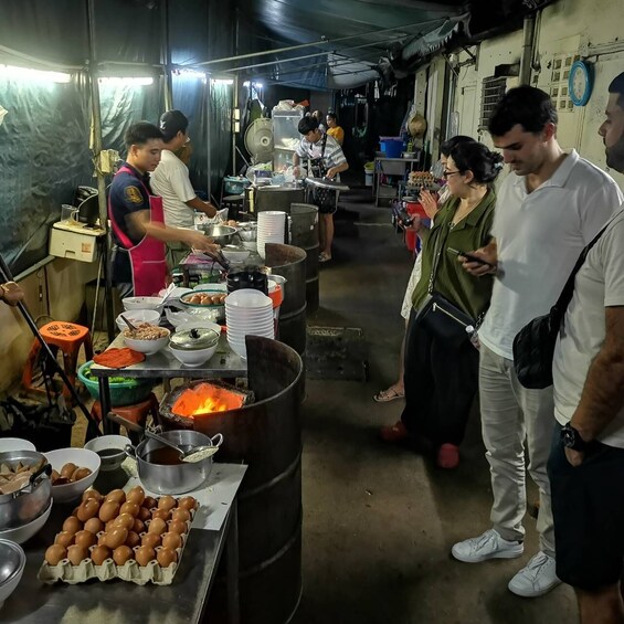 Picture 16 for Activity Bangkok: Old Town Food Tasting Tuk Tuk Tour at Night