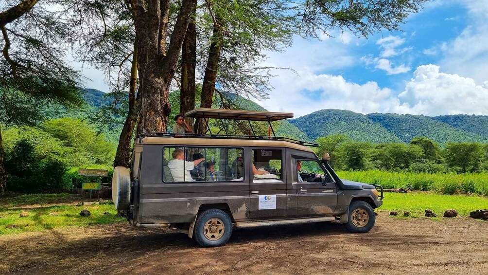 Picture 4 for Activity From Arusha: Combi Lake Duluti Walk and Canoeing guided tour